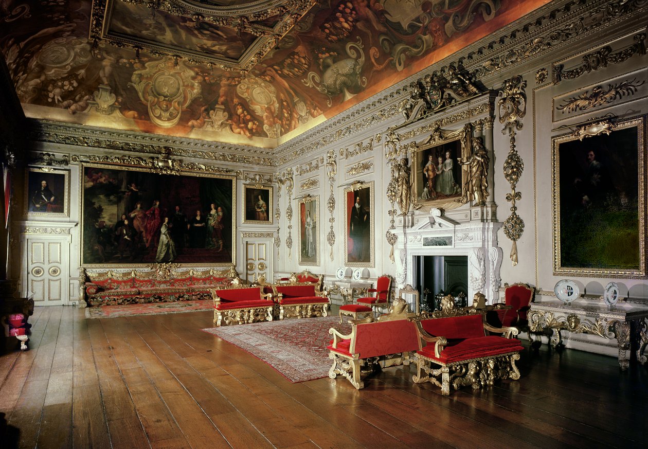 The Double Cube Room, ca. 1649 af Inigo and Webb Jones