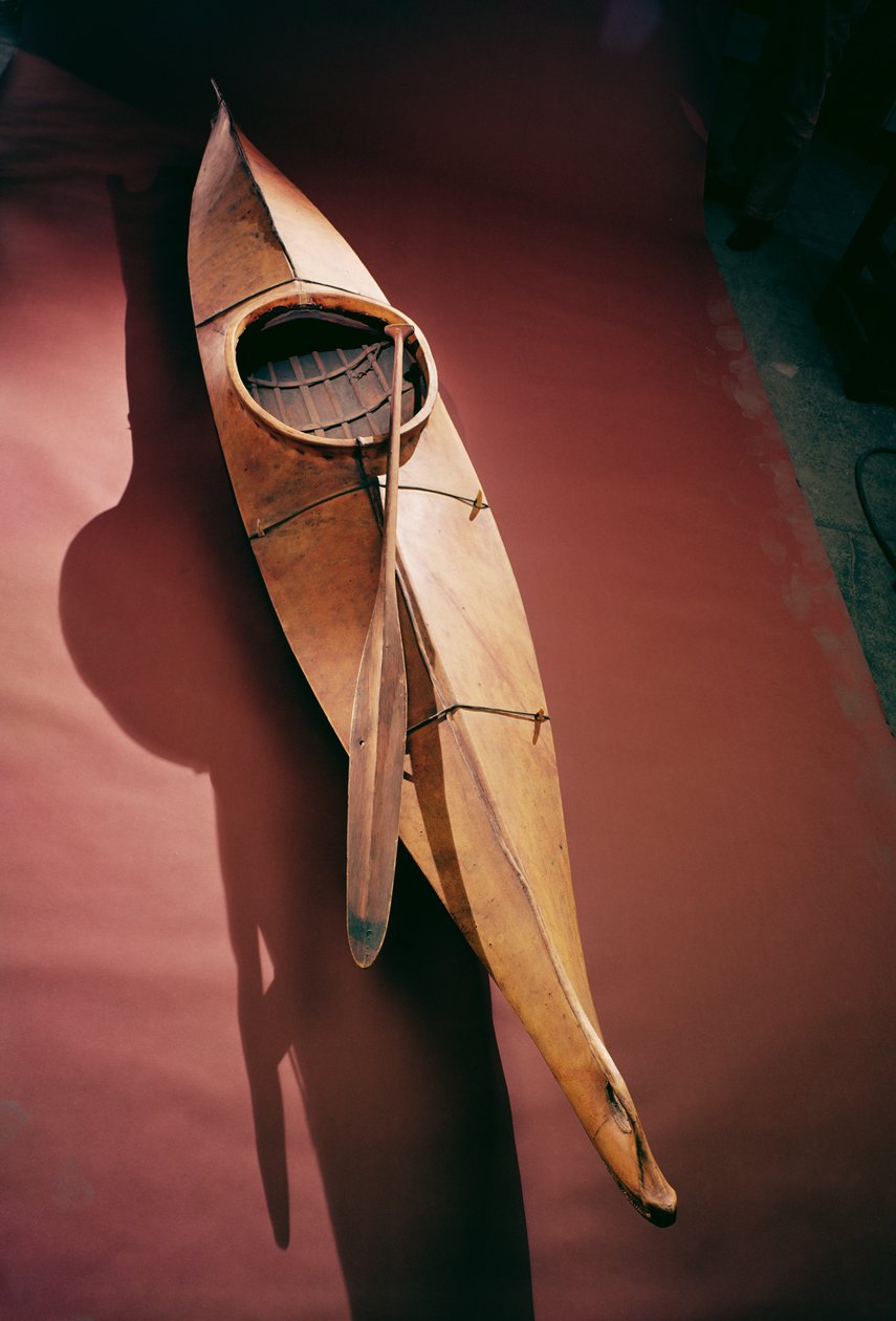 Tlingit kajak (træ) af Inuit School
