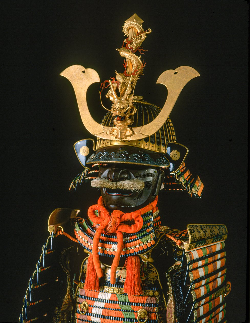 Samurai - rustning til kvinde. Lodret våbenskjold, Ikeda Family, Hayashibara Museum of Art af Ira Block