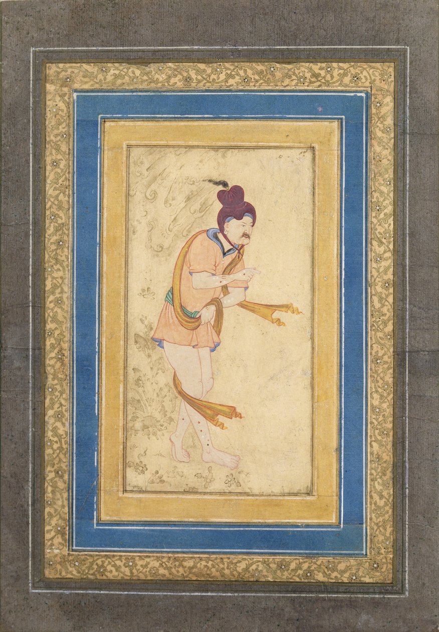 Dervish, begyndelsen af det 17. århundrede. af Iranian Master