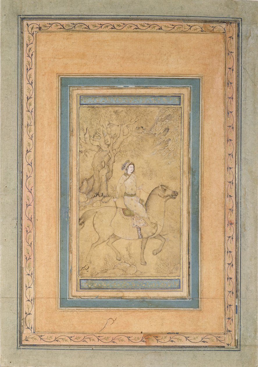 Rytter i et landskab, midten af 1600-tallet. af Iranian Master