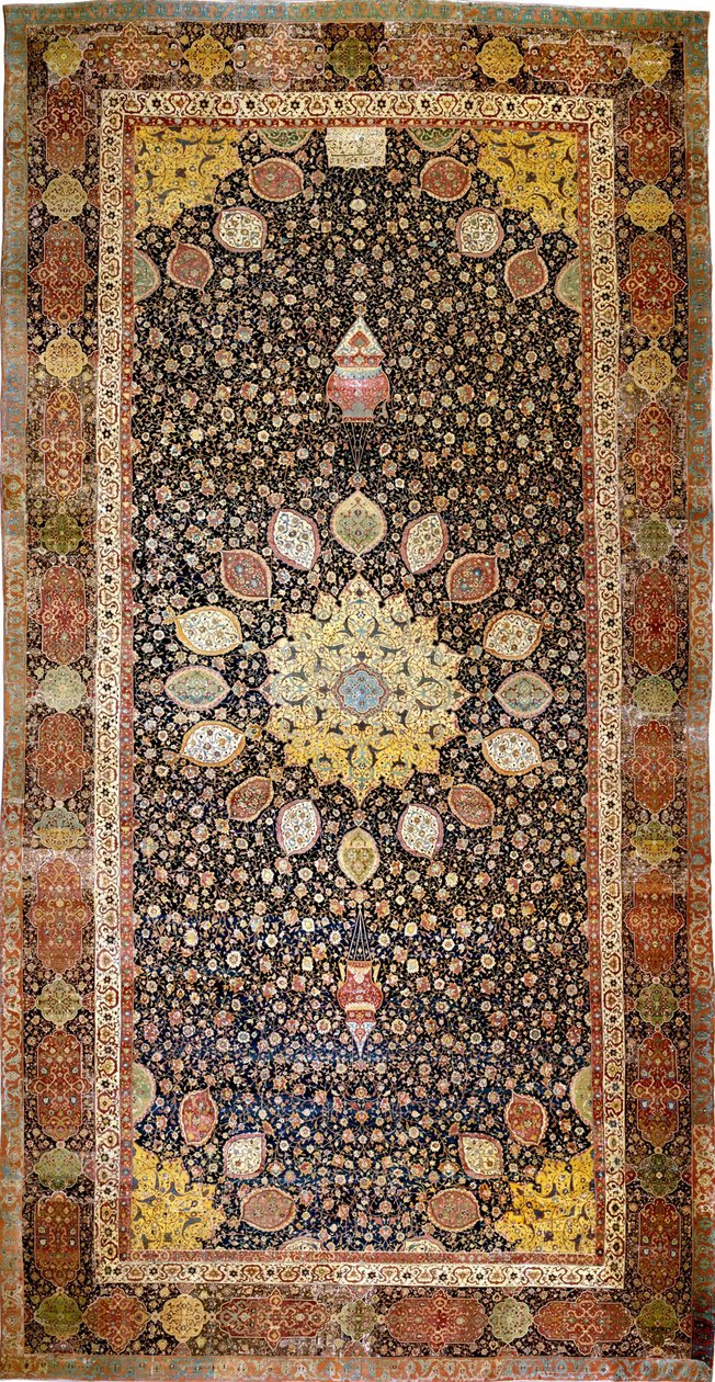 Ardabil-tæppet, ca. 1540 af Iranian Master