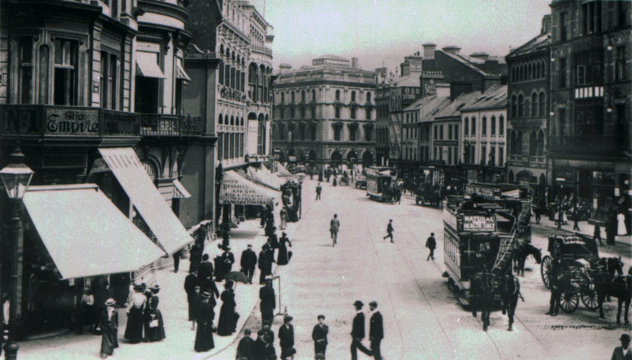 Castle Square, Belfast, ca. 1902 af Irish Photographer