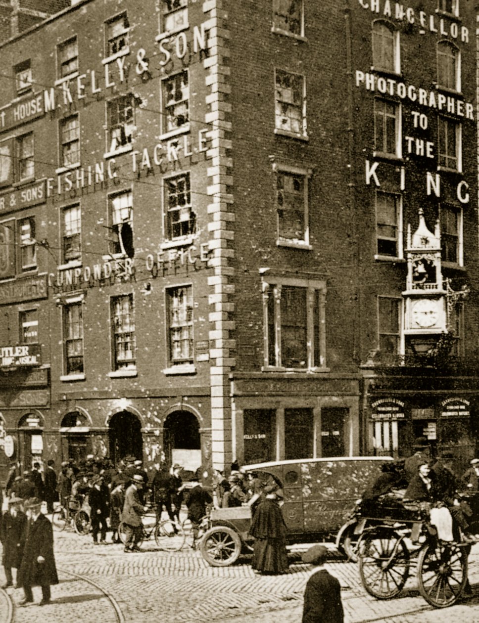 Kellys Corner (sepia-foto) af Irish Photographer