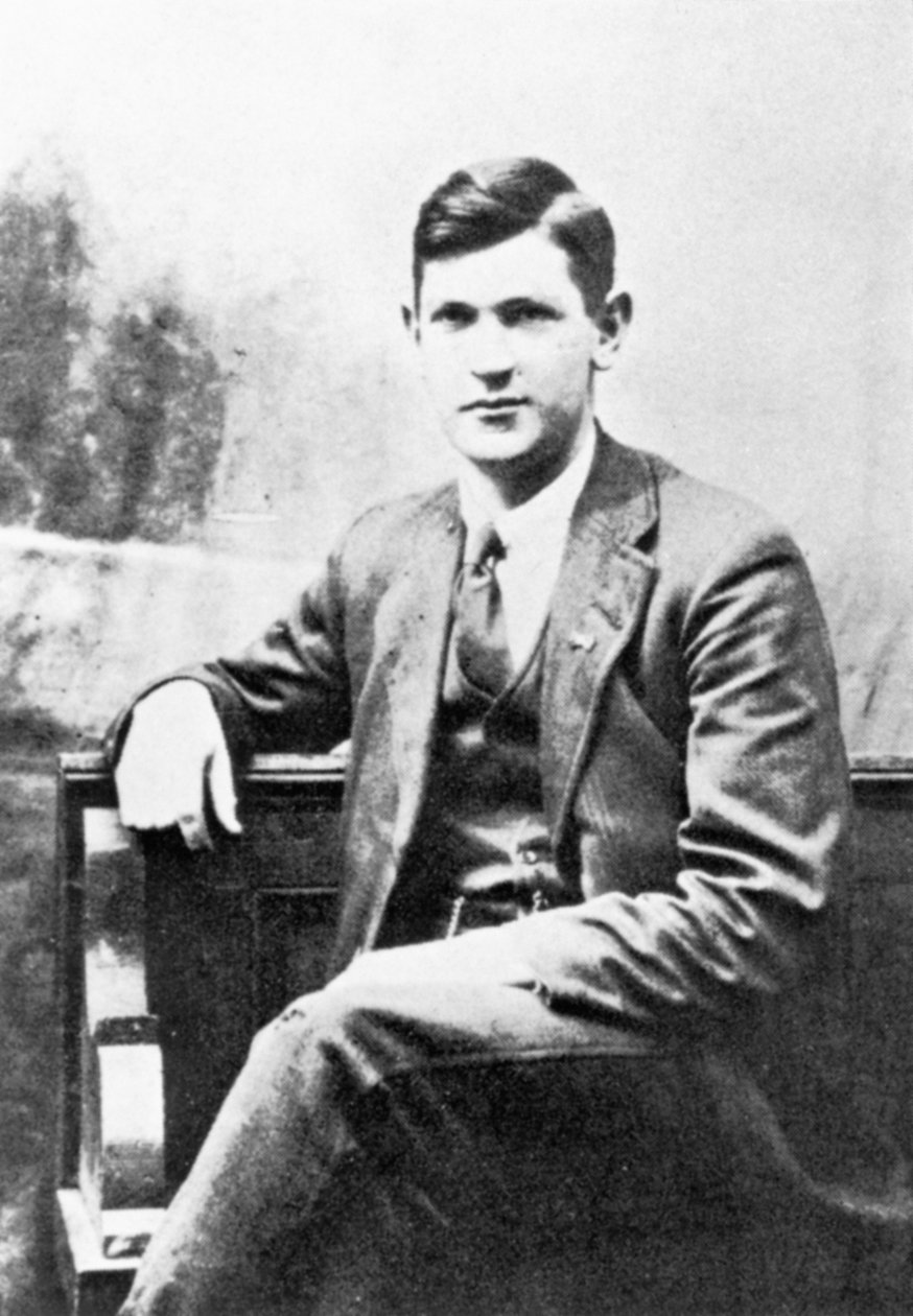 Michael Collins (1890-1922) som ung af Irish Photographer