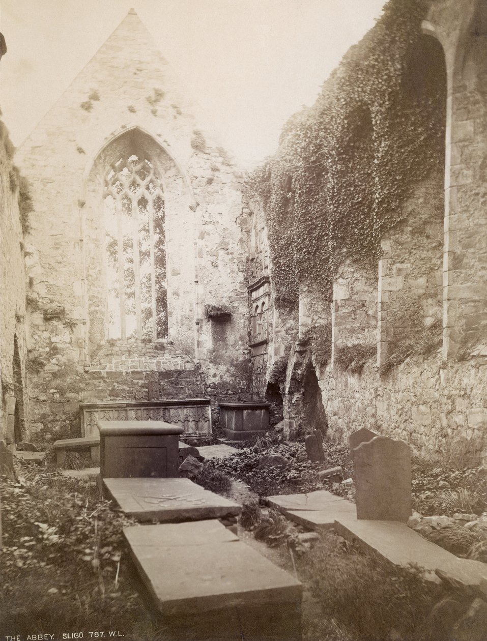 Ruinerne af Sligo Abbey (sepia foto) af Irish Photographer