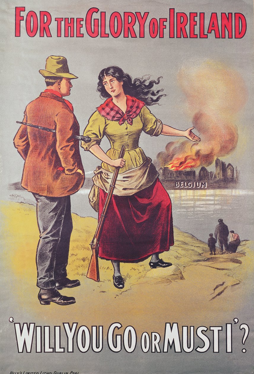Til Irlands ære, 1866 af Irish School