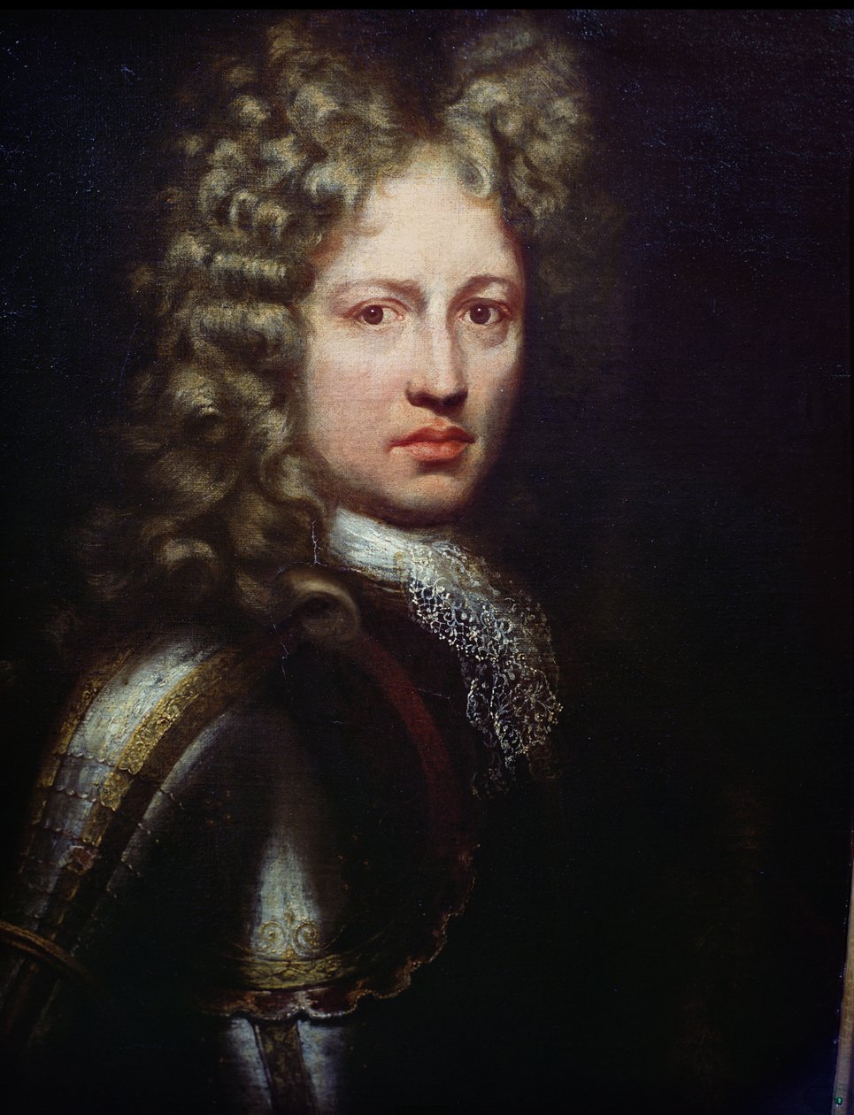 Portræt af Patrick Sarsfield, tituleret jarl af Lucan (d.1693) irsk jakobit og soldat af Irish School