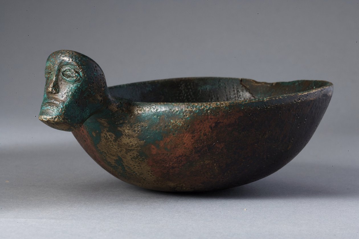 Keltisk skål, sen jernalder (bronze) af Iron Age