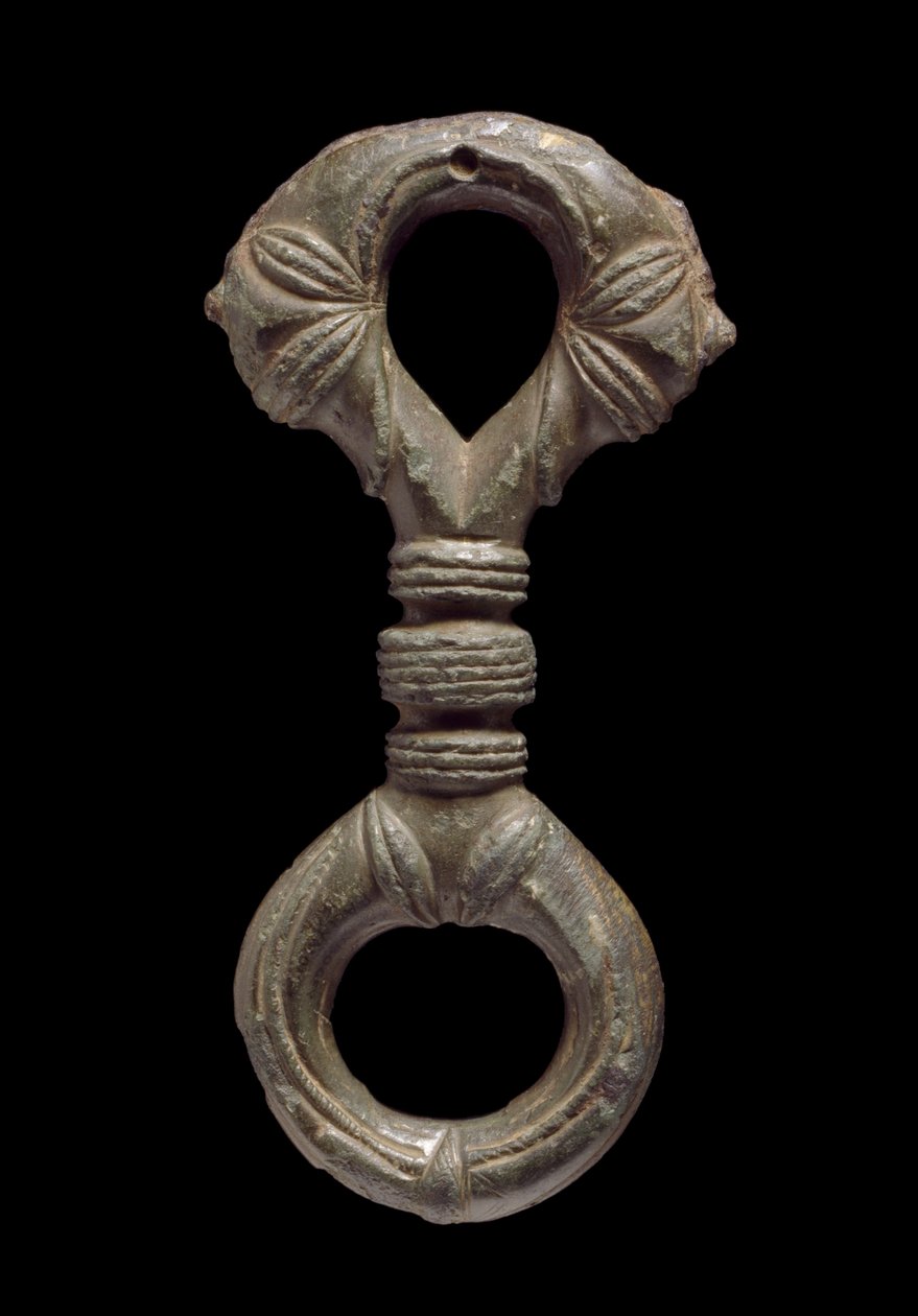 Spejlhåndtag (kobberlegering) af Iron Age