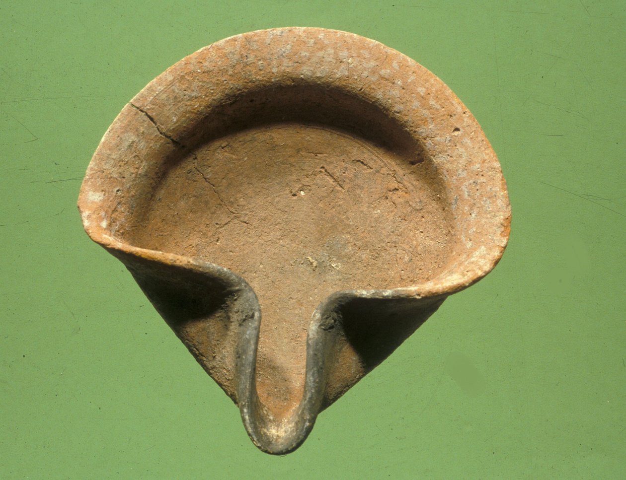 Israelitisk olielampe (terracotta) af Iron Age
