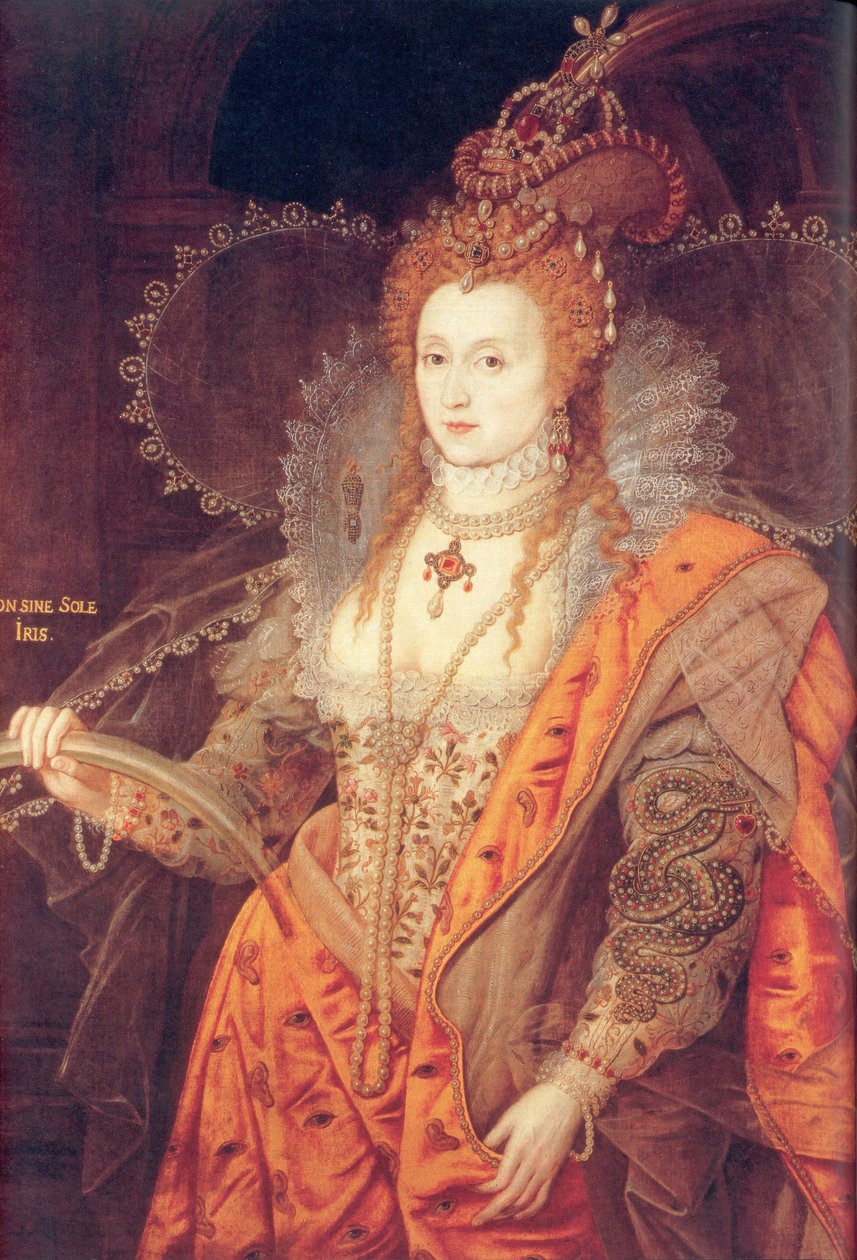 Regnbueportrættet af dronning Elizabeth I af Isaac Oliver
