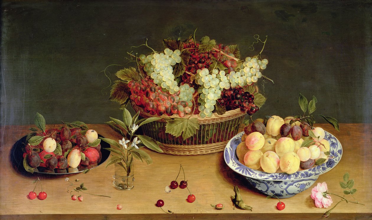 Frugt og blomster af Isaac Soreau