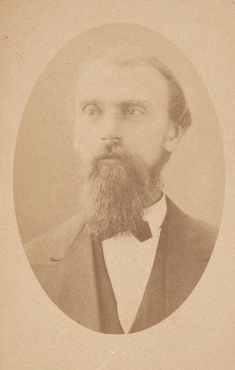 Portræt af Gustavus Detlef Hinrichs 1836-1923, 1872. af Isaac Augustus Wetherby