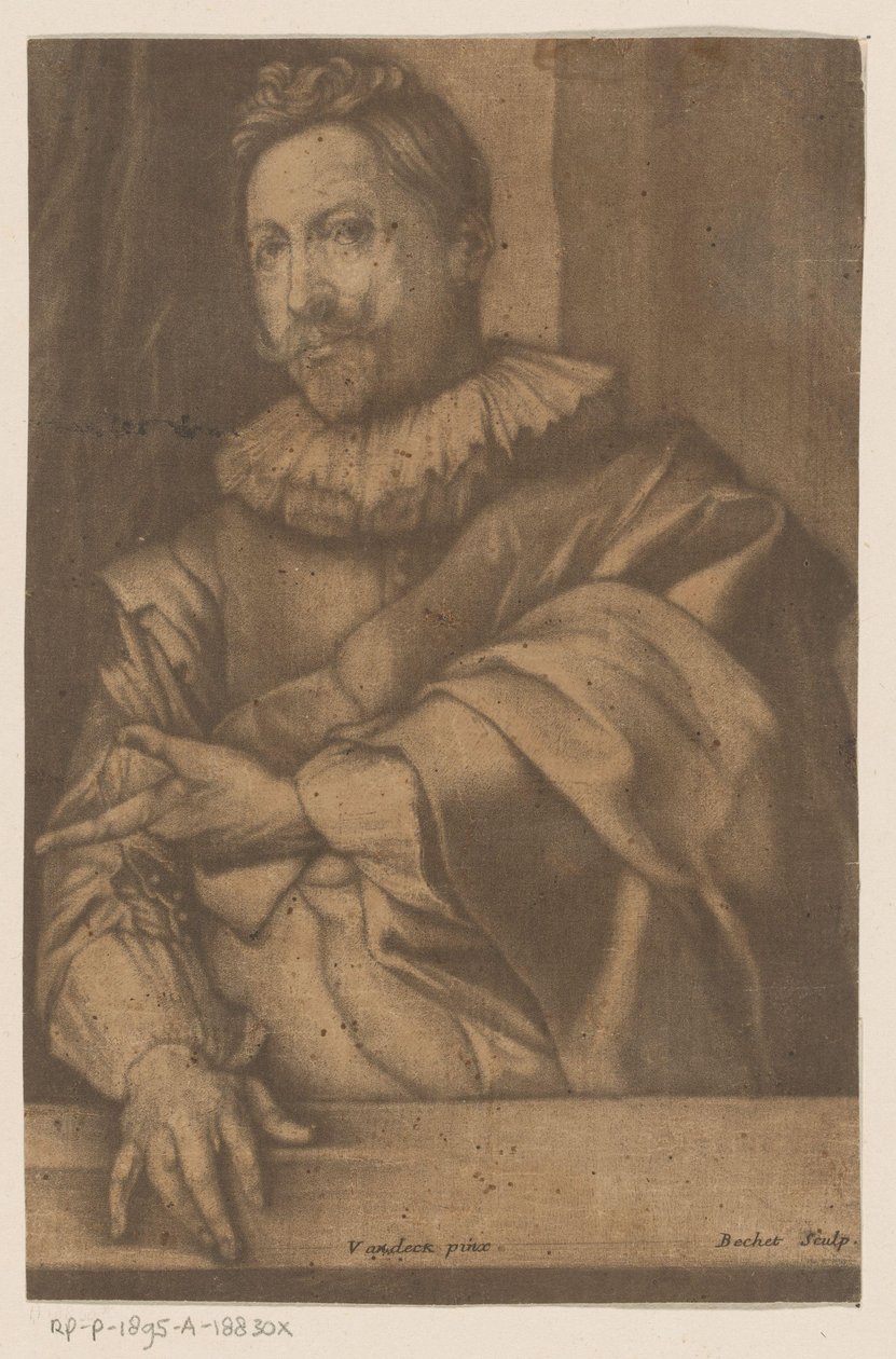 Portræt af Theodore van Loon af Isaac Beckett (possibly)