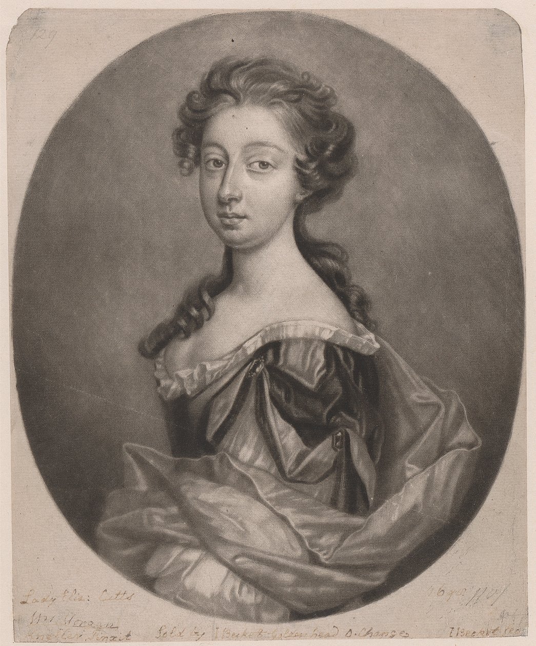 Elizabeth, Lady Cutts (d. 1698) af Isaac Beckett