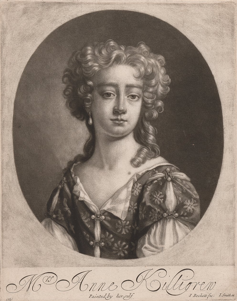 Fru Anne Killigrew af Isaac Beckett