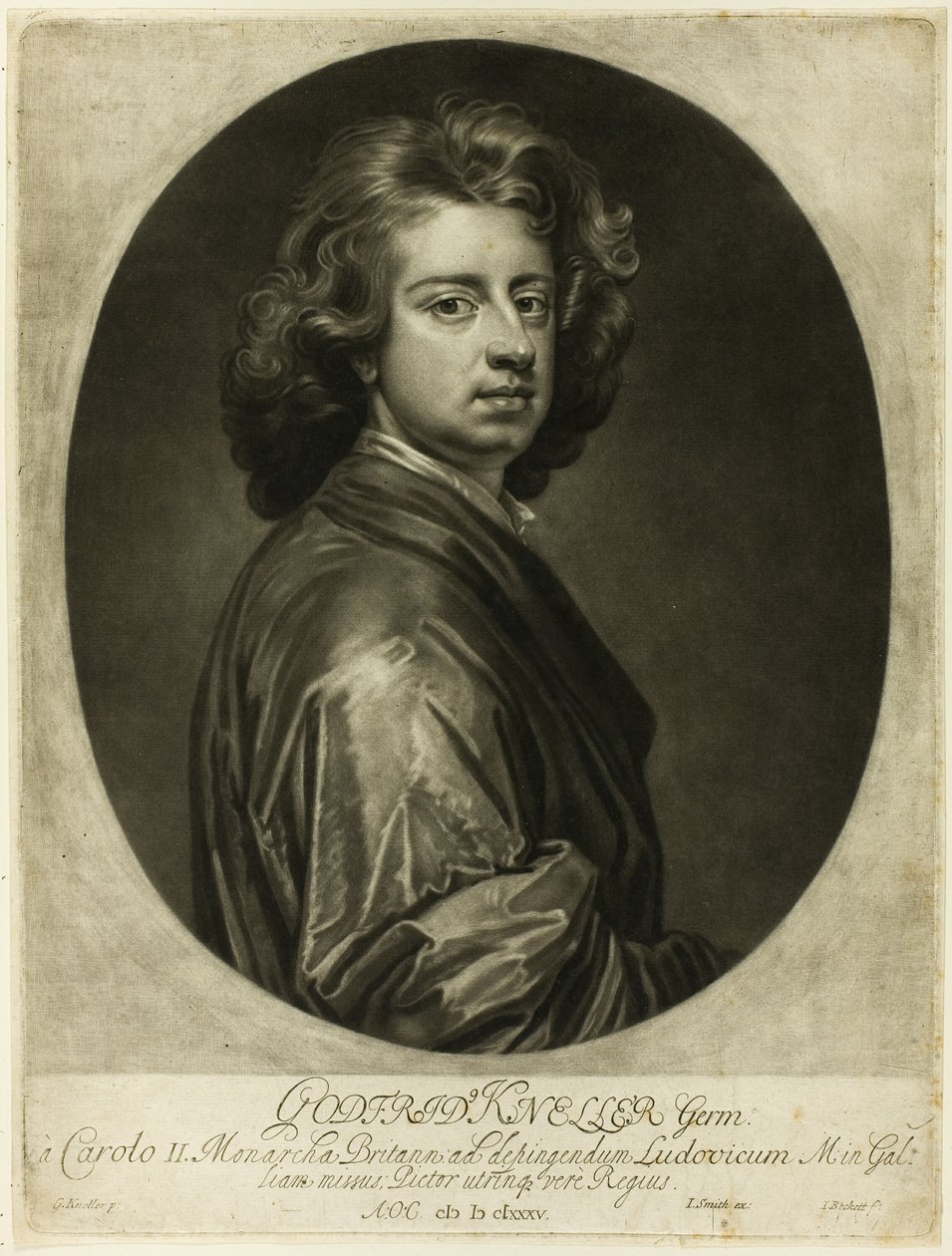 Portræt af Godfrey af Isaac Beckett