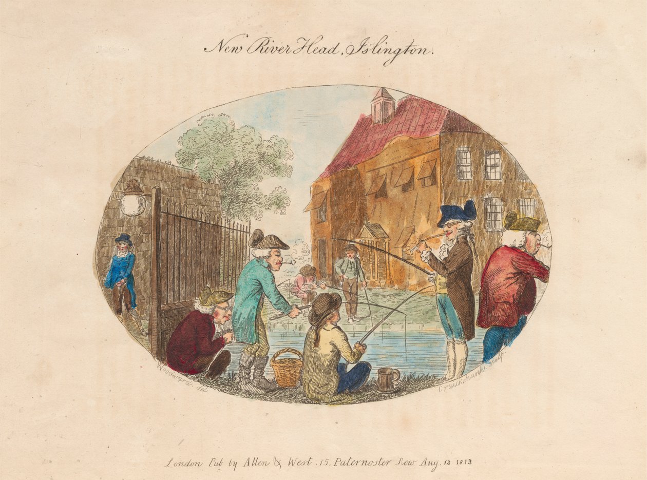 New River Head, Islington af Isaac Cruikshank