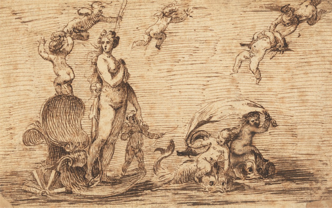Nymfen Galatea af Isaac Fuller
