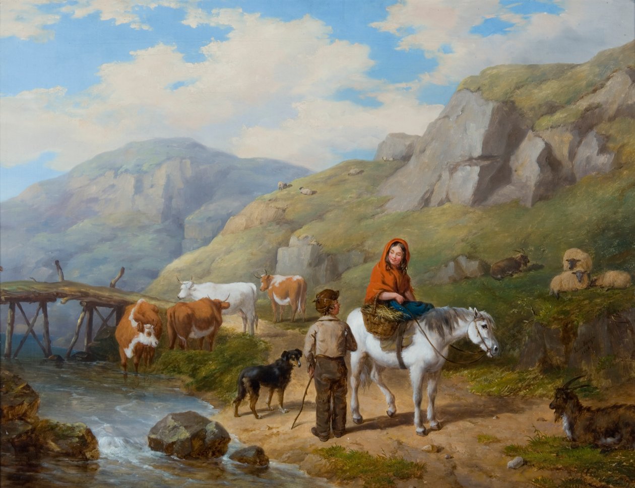 Wayside Gossip, 1846 af Isaac Henzell