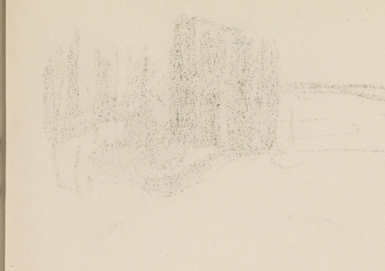Abklatsch fra kridttegningen på side 20 af Isaac Israels