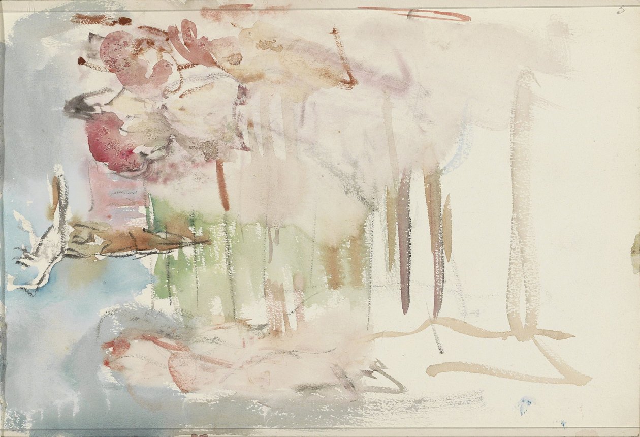 Kunstnere på scenen af Isaac Israels