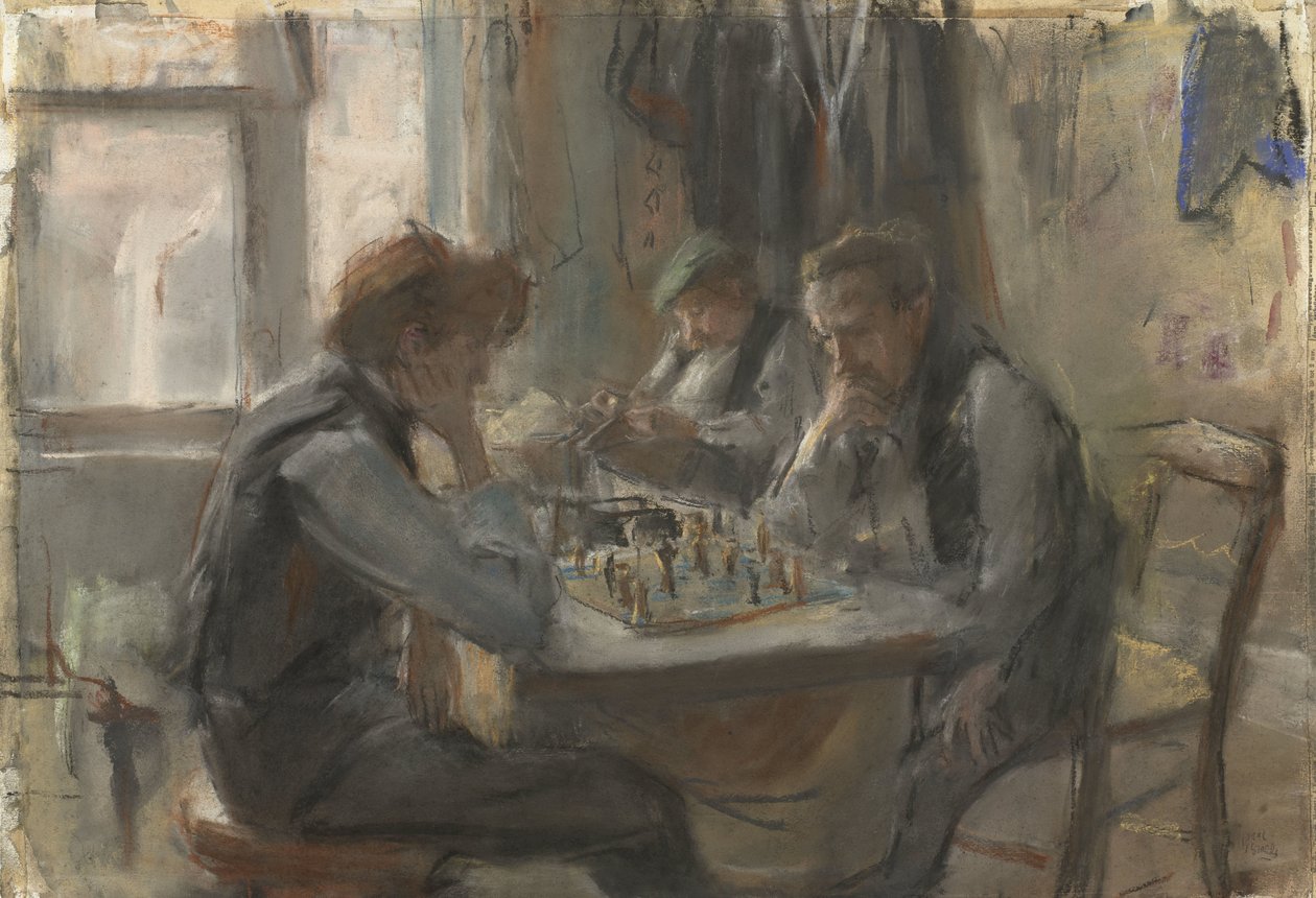 Skakspillerne af Isaac Israels