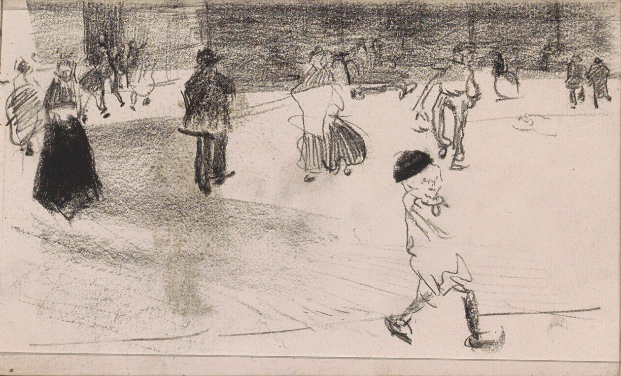 Figurer på gaden af Isaac Israels