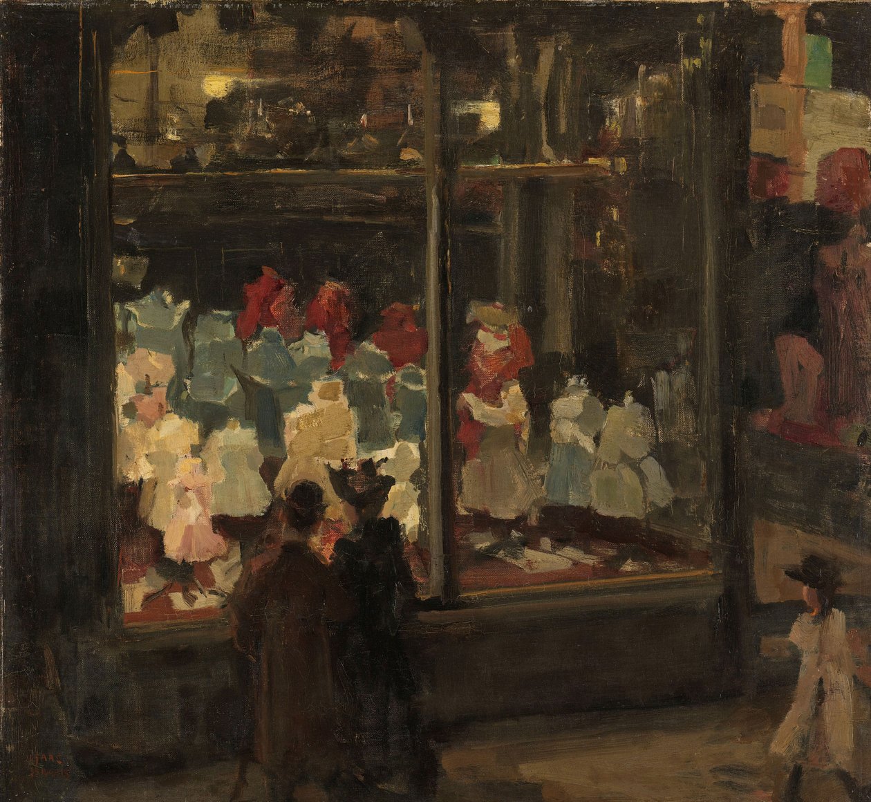 Butiksvindue, 1894 af Isaac Israels