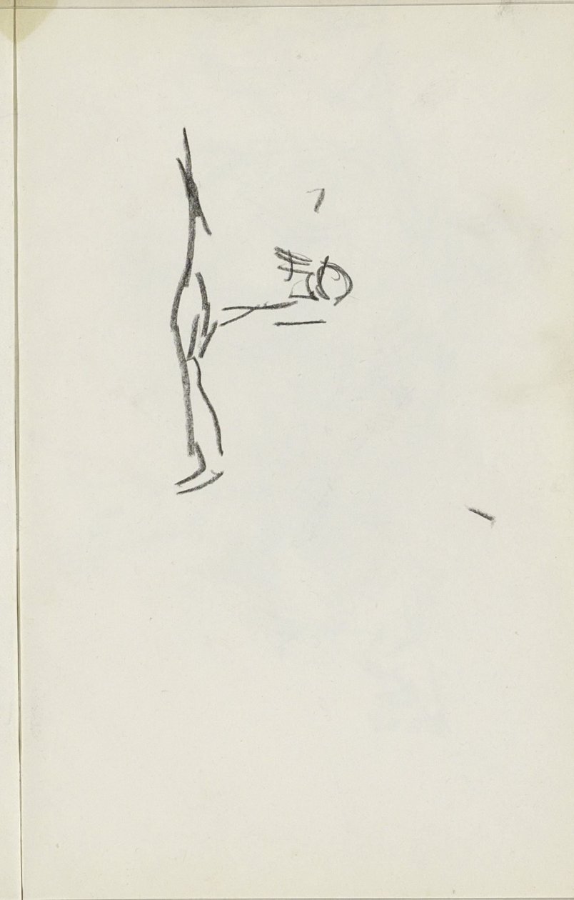 Studie, muligvis et figurstudie af Isaac Israels