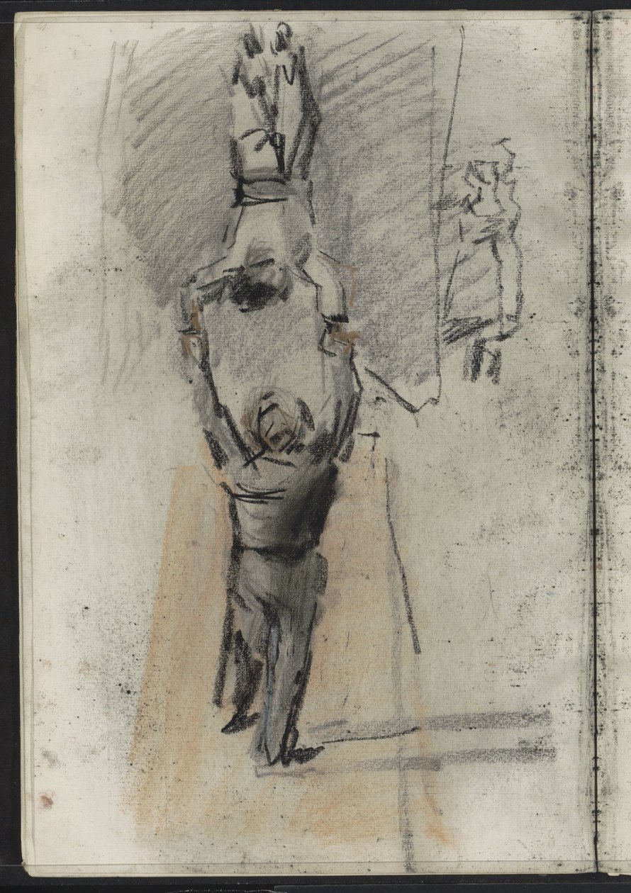 To akrobater, muligvis på scenen af Isaac Israels