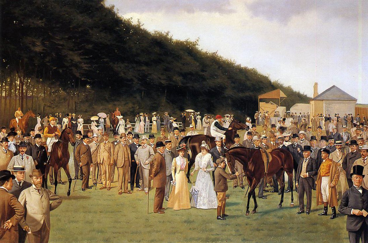 Juli -møde på Newmarket af Isaac J. Cullin