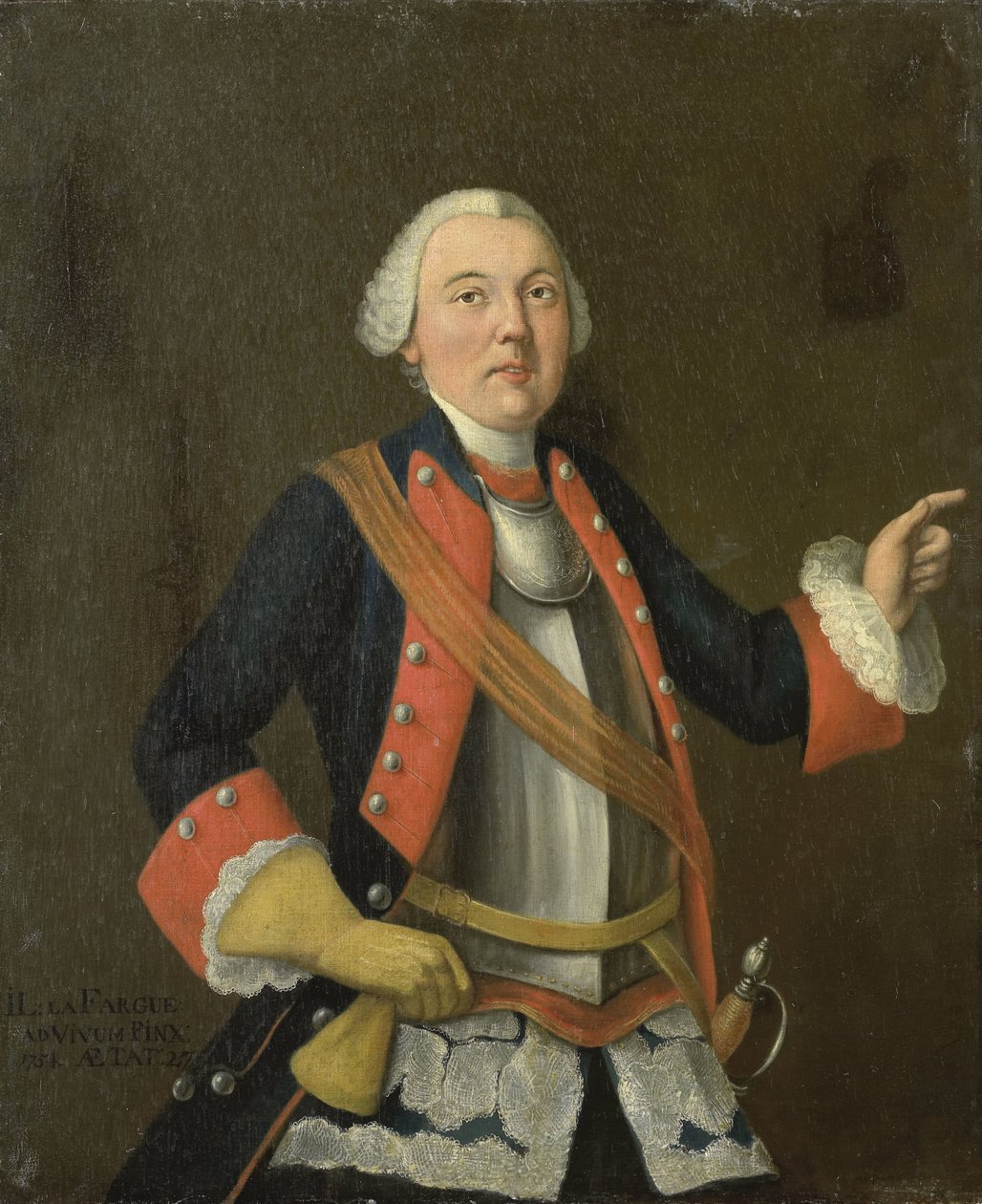 Jan Hendrik van Rijswijk (f 1717) af Isaac Lodewijk la Fargue van Nieuwland