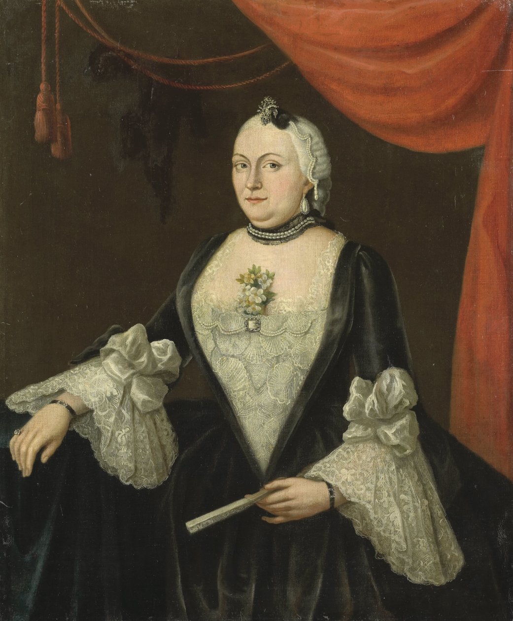 Johanna van Rijswijk (f. 1715), Hustru til Jan Hendrik van Rijswijk af Isaac Lodewijk la Fargue van Nieuwland