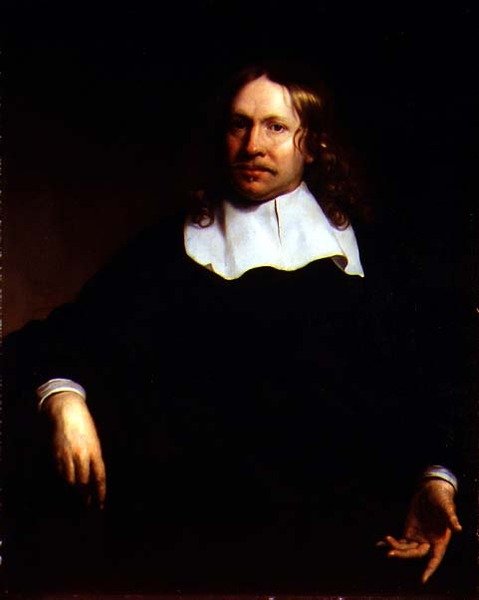 Portræt af en herre (olie på lærred) af Isaac Luttichuys