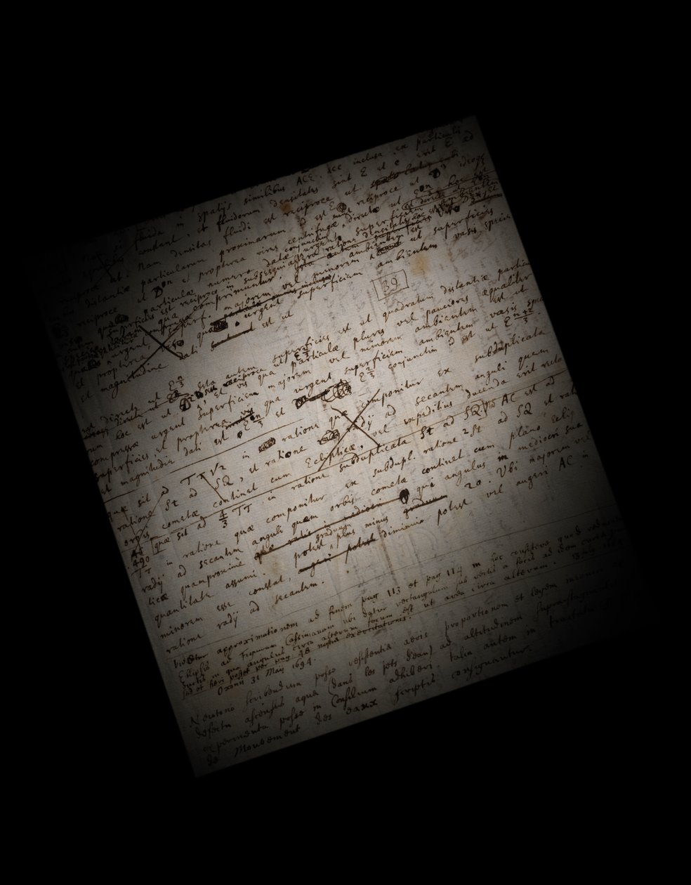 To siders revisioner af Principia Mathematica af Isaac Newton