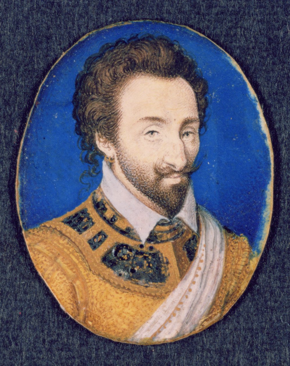 Portræt af Peregrine Bentic af Isaac Oliver