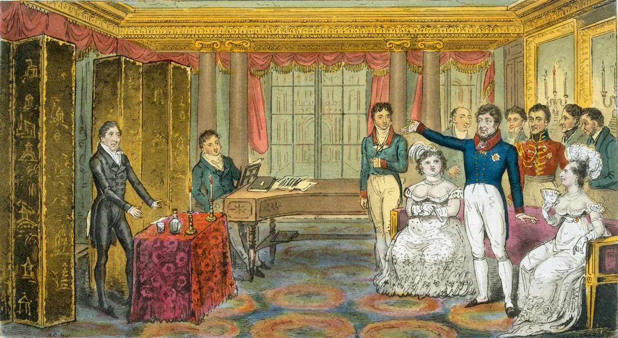 Kong George IV i Carlton House, fra 
