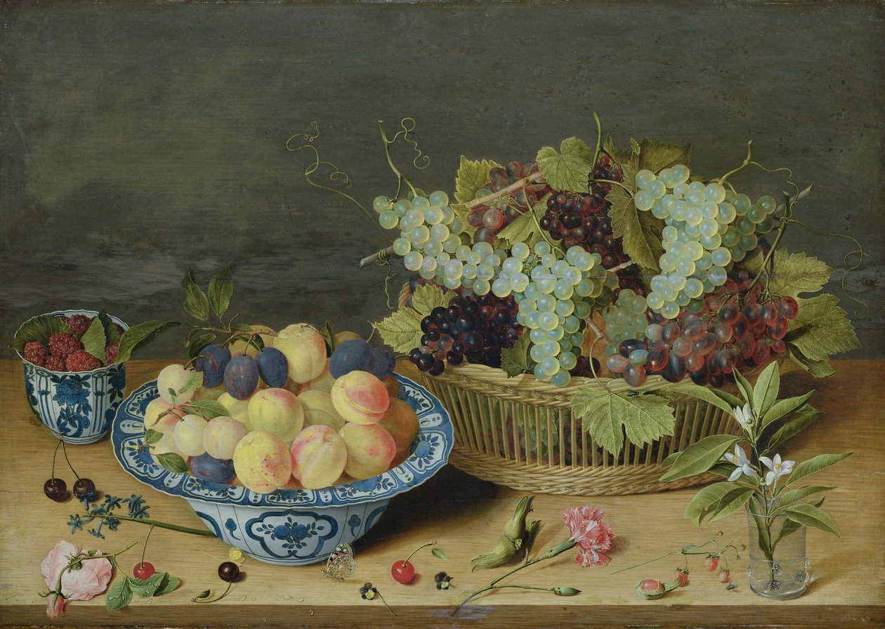 Stilleben med frugt af Isaac Soreau