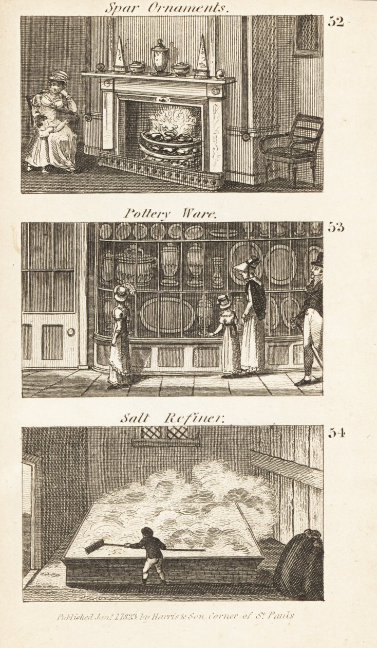 Handler i Regency England: Spar-smykker, keramik og saltraffinaderi af Isaac Taylor