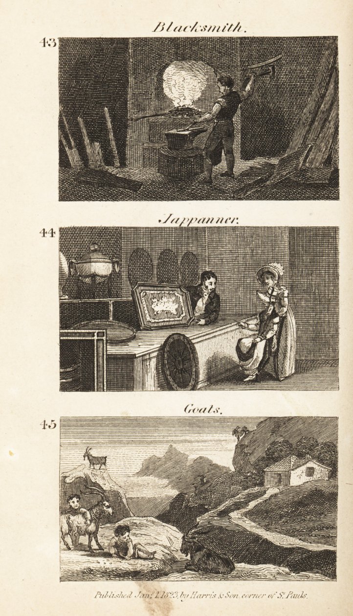 Handler i Regency England: smed, Jappanner og geder af Isaac Taylor