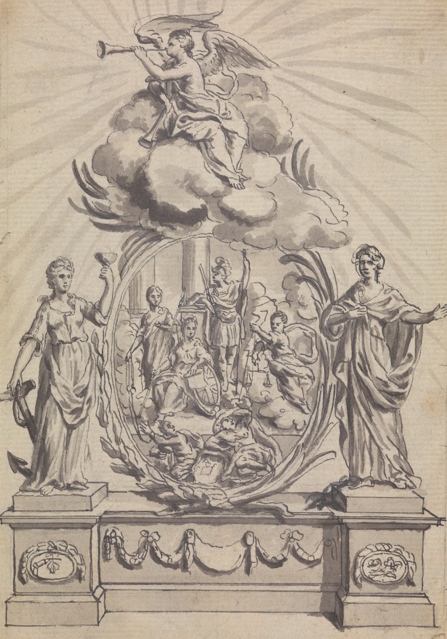 Uidentificeret tidsskrift/afspilningsillustration af Isaac Taylor