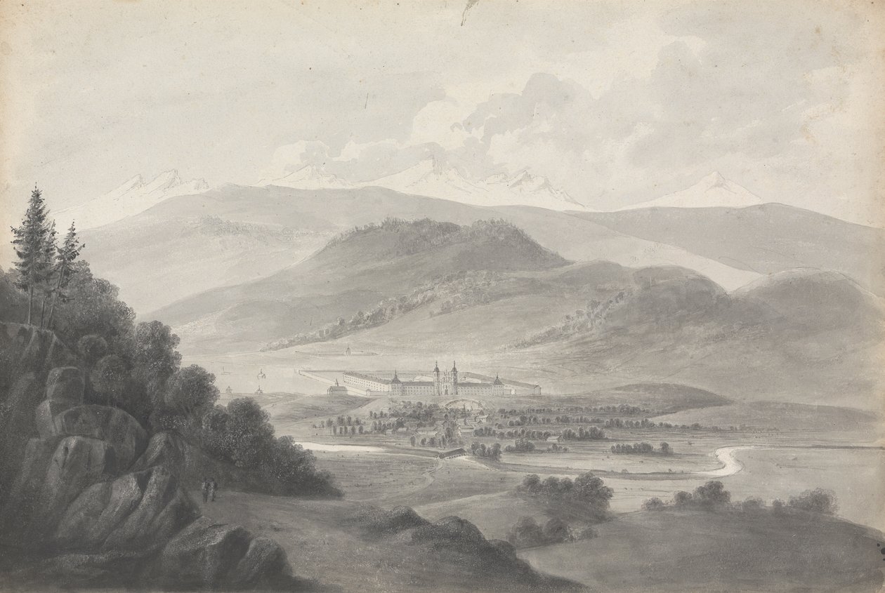 Einsiedein, Schweiz af Isaac Weld