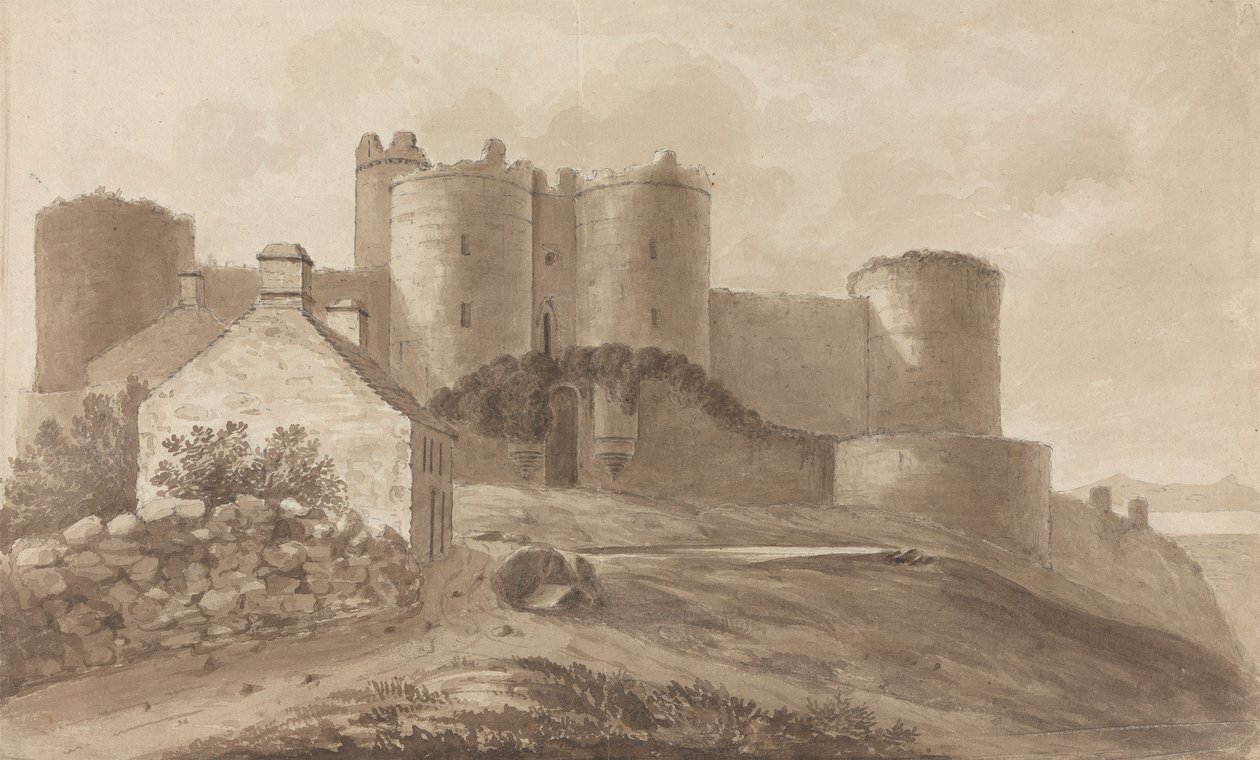 Harlech Slot af Isaac Weld
