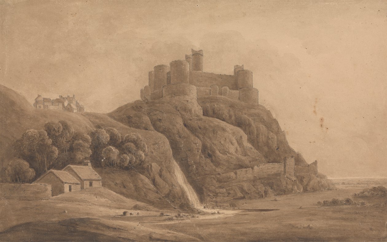 Harlech Slot af Isaac Weld