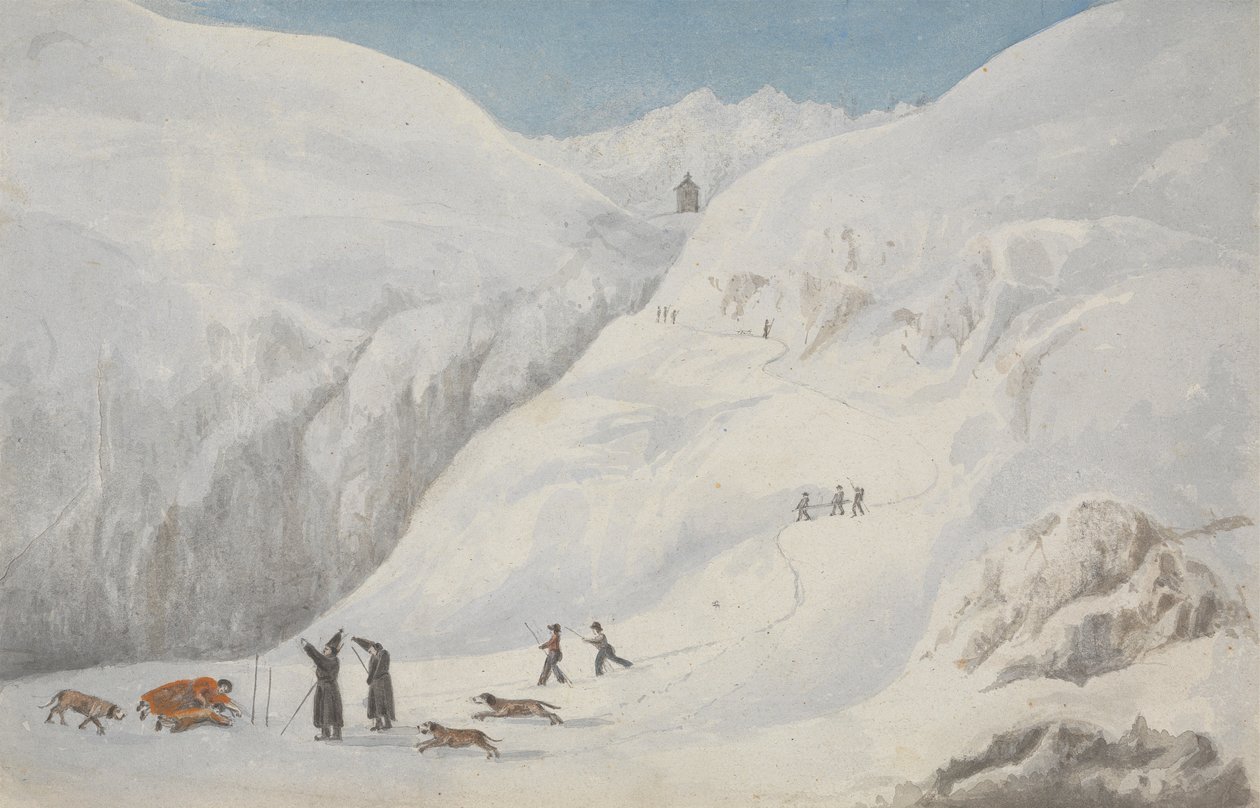 Mt. St. Bernard (Schweiz) af Isaac Weld