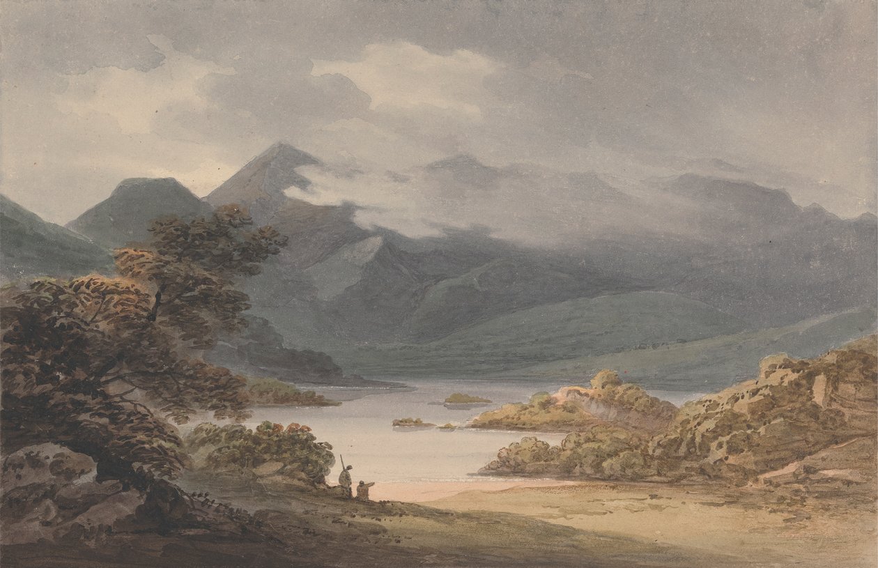 Udsigt over Upper Lake (Irland) af Isaac Weld