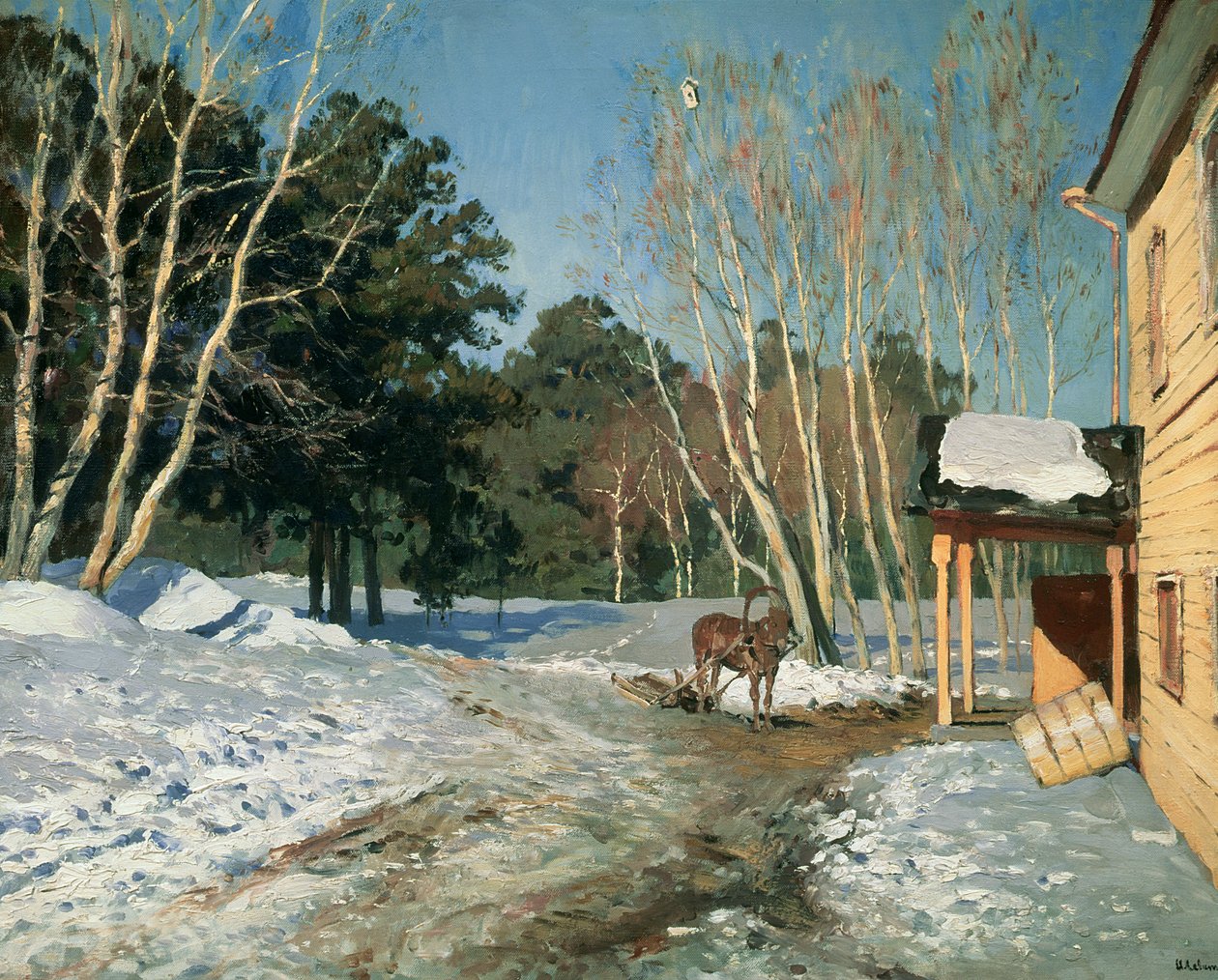 marts, 1895 af Isaak Ilyich Levitan