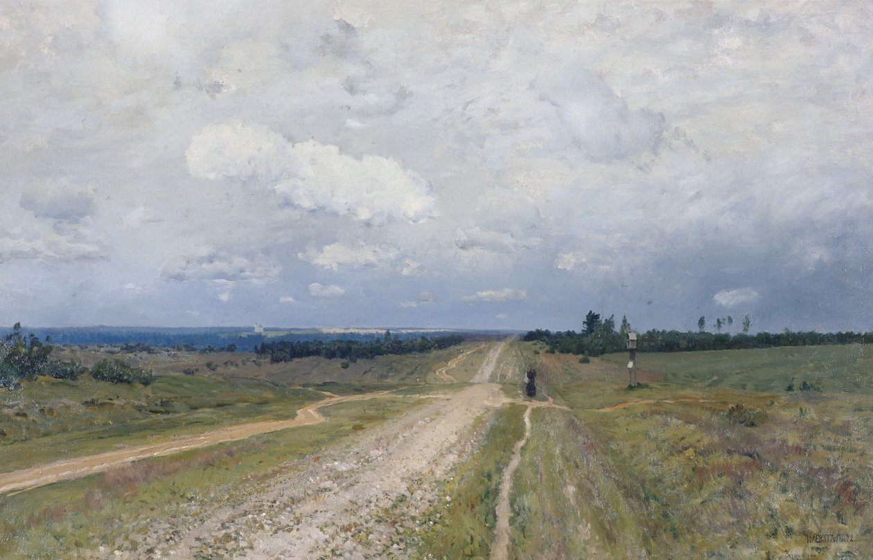 Vladimirka-vejen, 1892 af Isaak Ilyich Levitan